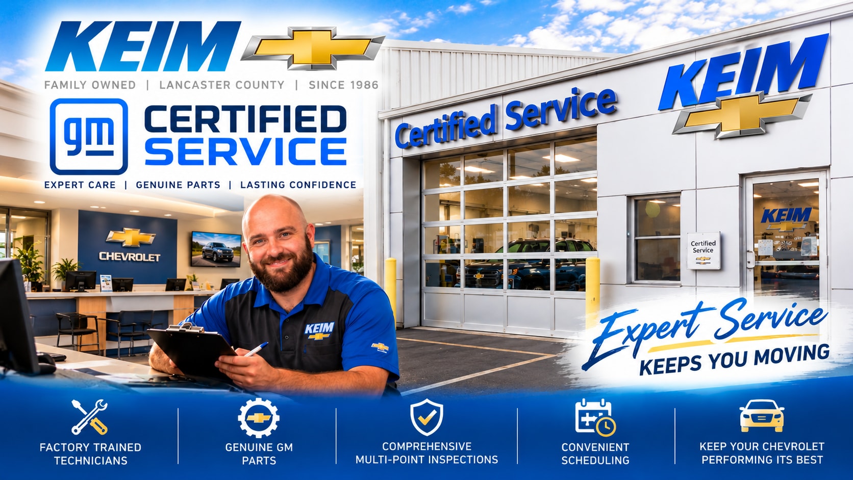 GM Certified Chevrolet service near Lancaster PA