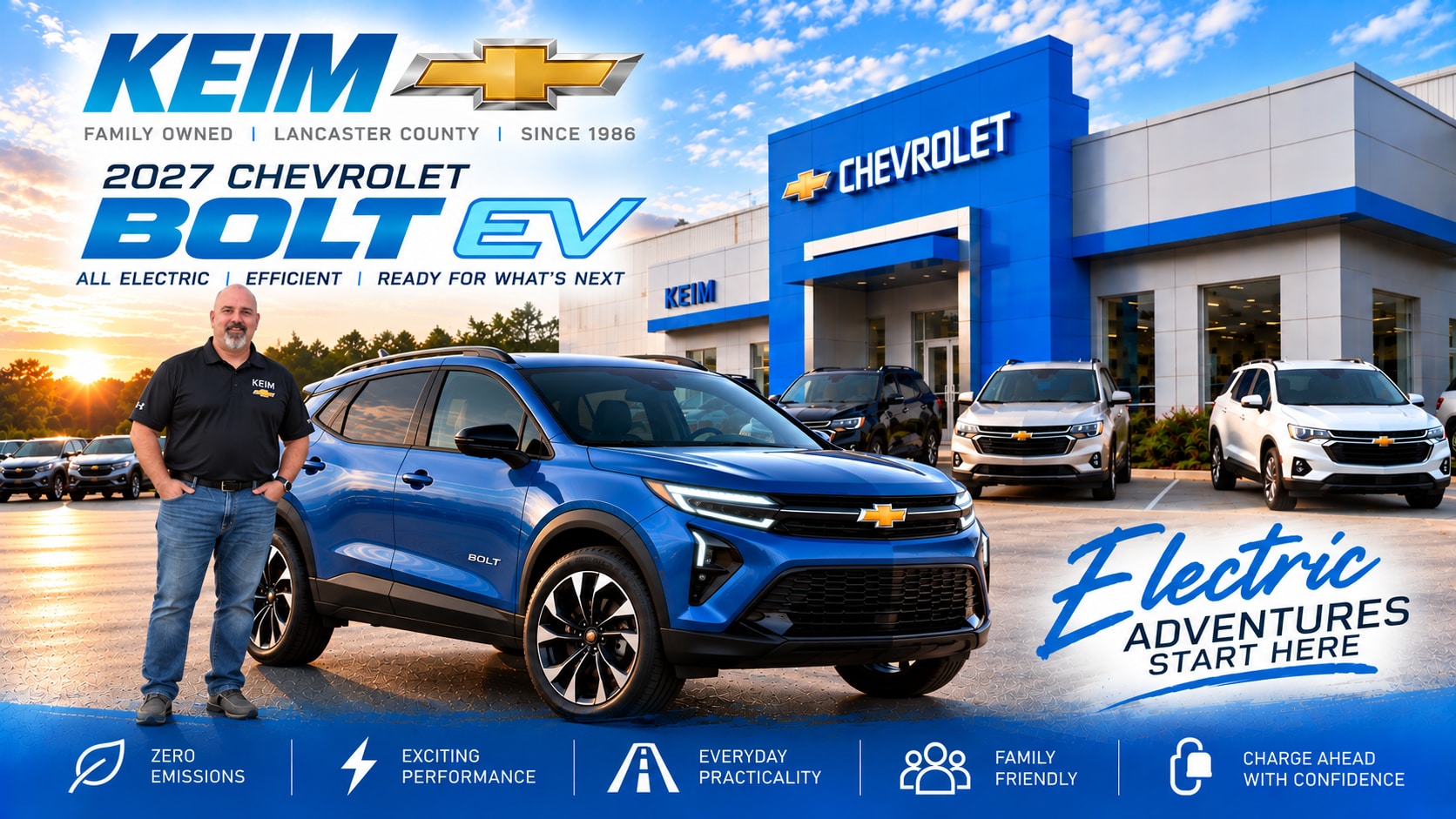 Chevrolet electric vehicles near Lancaster Pennsylvania