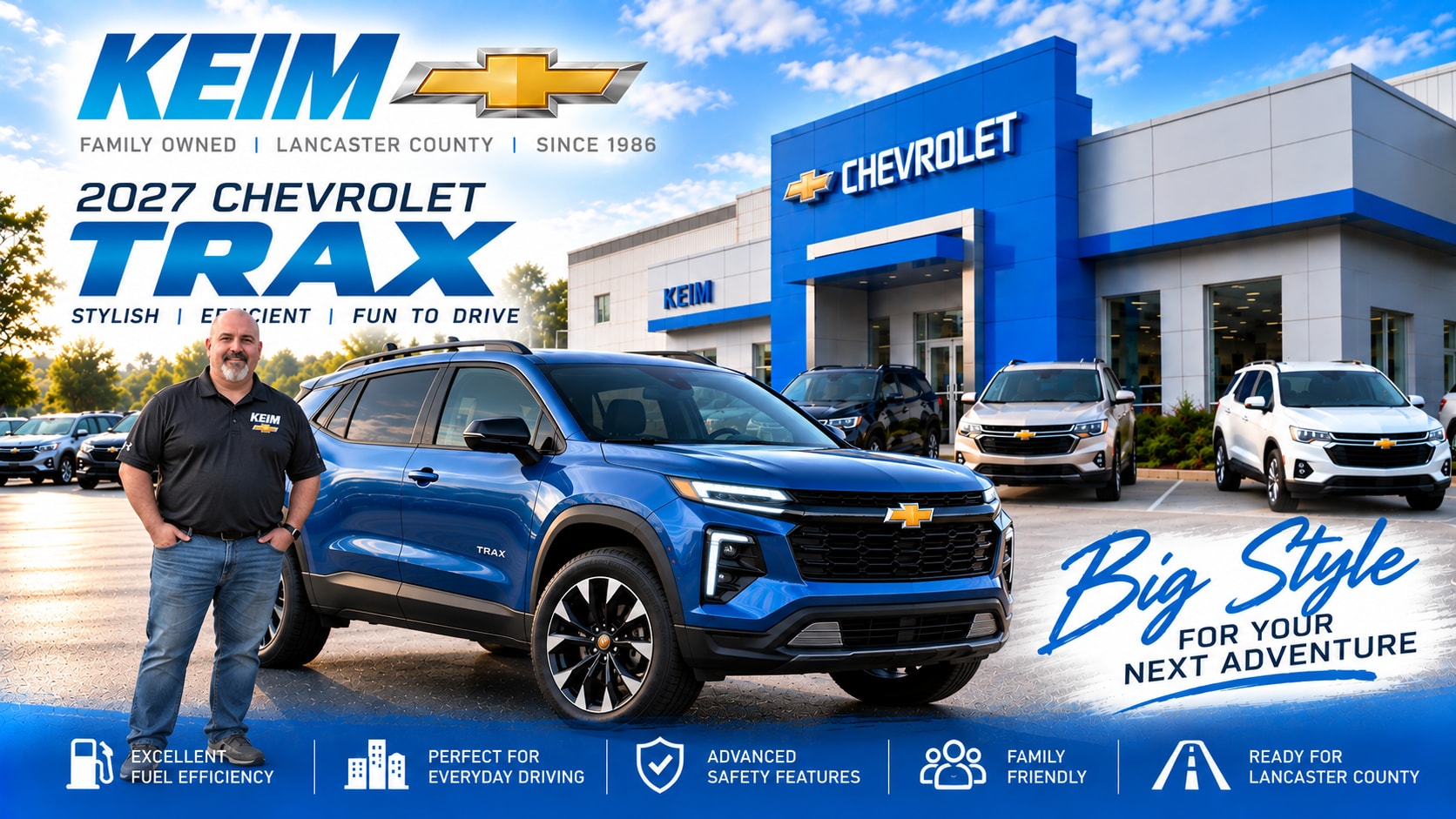 Chevrolet Trax compact SUV near Lancaster PA