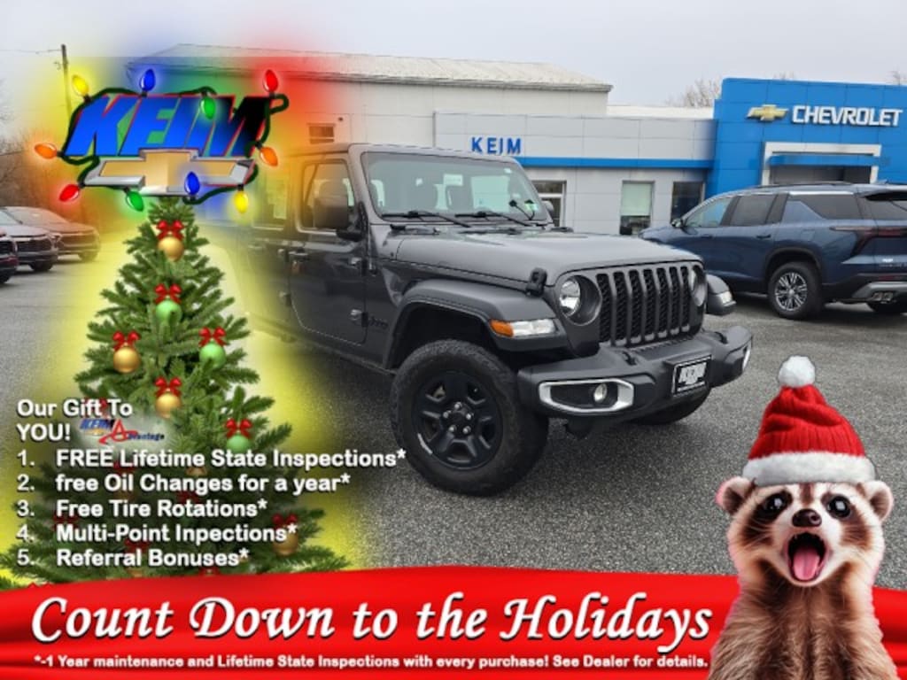 Used 2023 Jeep Gladiator Sport Truck Crew Cab