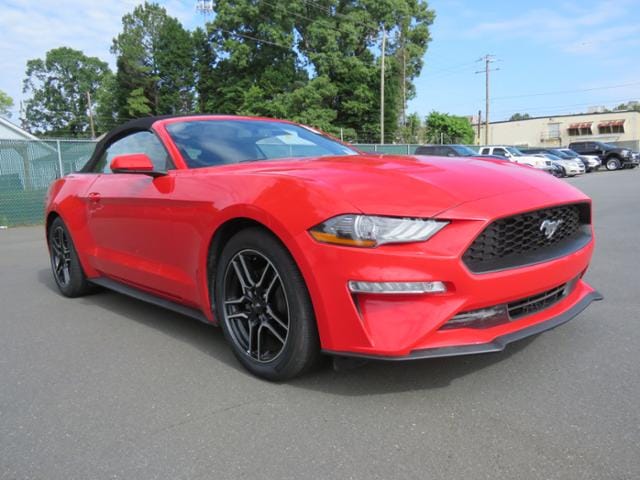 Used 2018 Ford Mustang EcoBoost Premium with VIN 1FATP8UH5J5139221 for sale in Belmont, NC