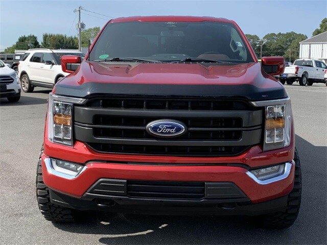 Certified 2022 Ford F-150 Lariat with VIN 1FTFW1E50NFC34808 for sale in Belmont, NC