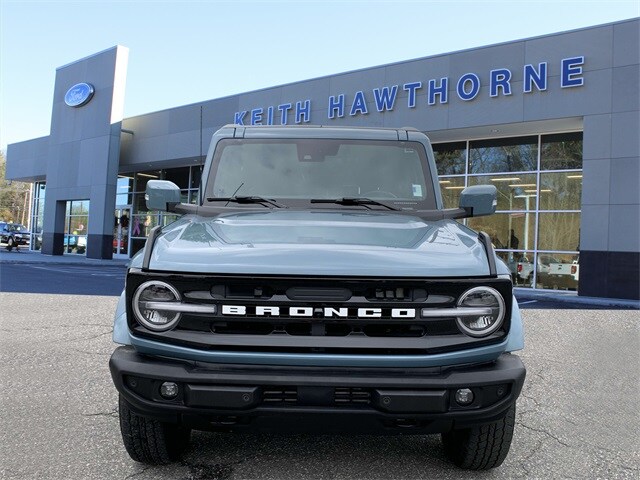 Certified 2022 Ford Bronco 2-Door Outer Banks with VIN 1FMDE5CP8NLA77290 for sale in Belmont, NC