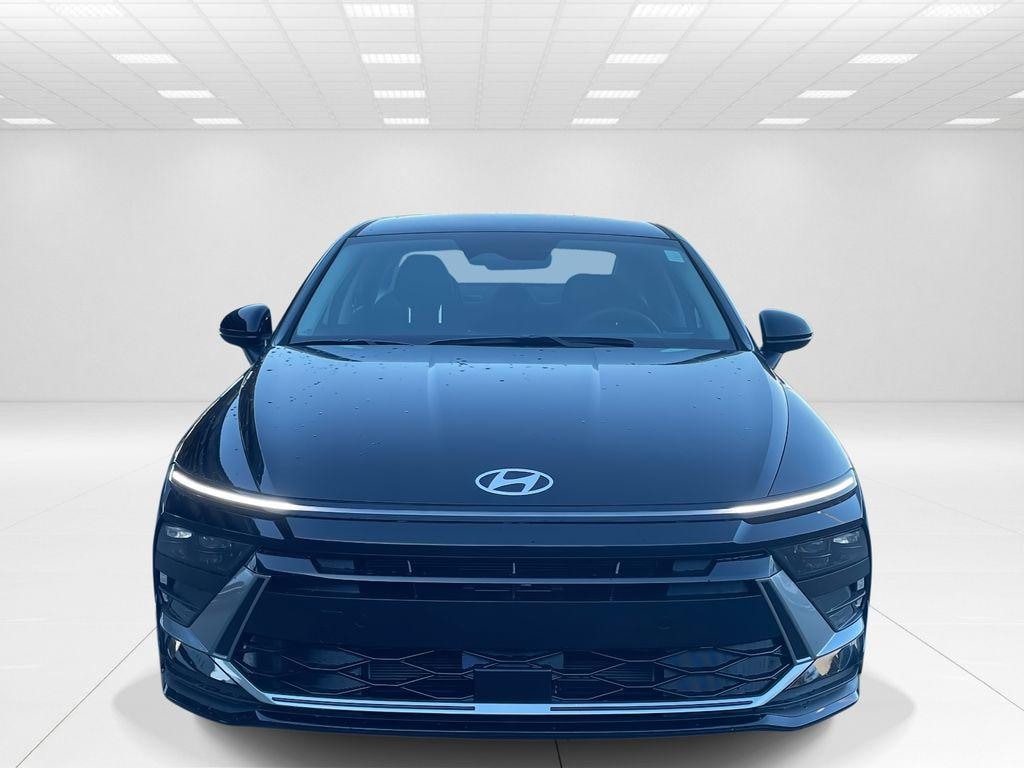 New 2026 Hyundai Sonata Hybrid Blue Sedan