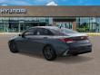 New 2026 Hyundai Elantra Hybrid Blue Sedan near Belmont