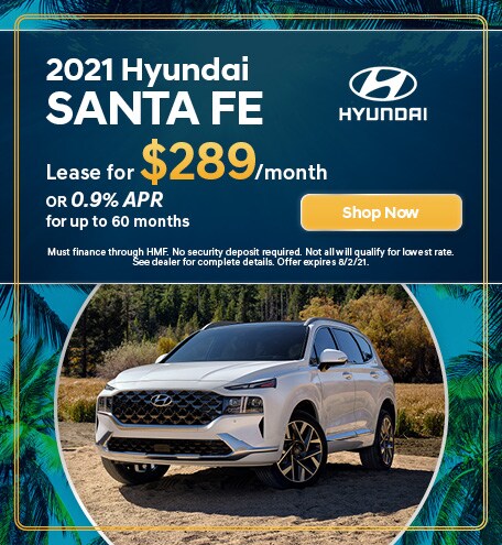New Hyundai Lease & Loan Specials in Gastonia, NC