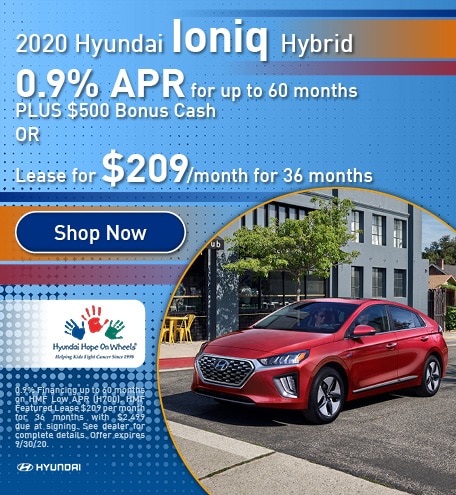 New Hyundai Lease & Loan Specials in Gastonia, NC