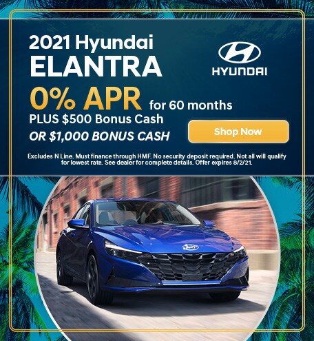 New Hyundai Lease & Loan Specials in Gastonia, NC