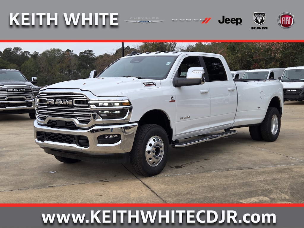 New 2026 Ram 3500 LARAMIE CREW CAB 4X4 8' BOX Pickup