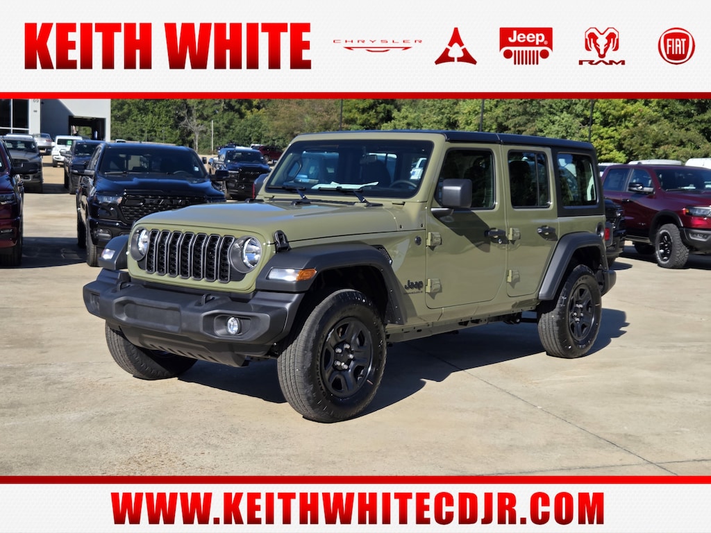 New 2026 Jeep Wrangler 4-DOOR SPORT Sport Utility