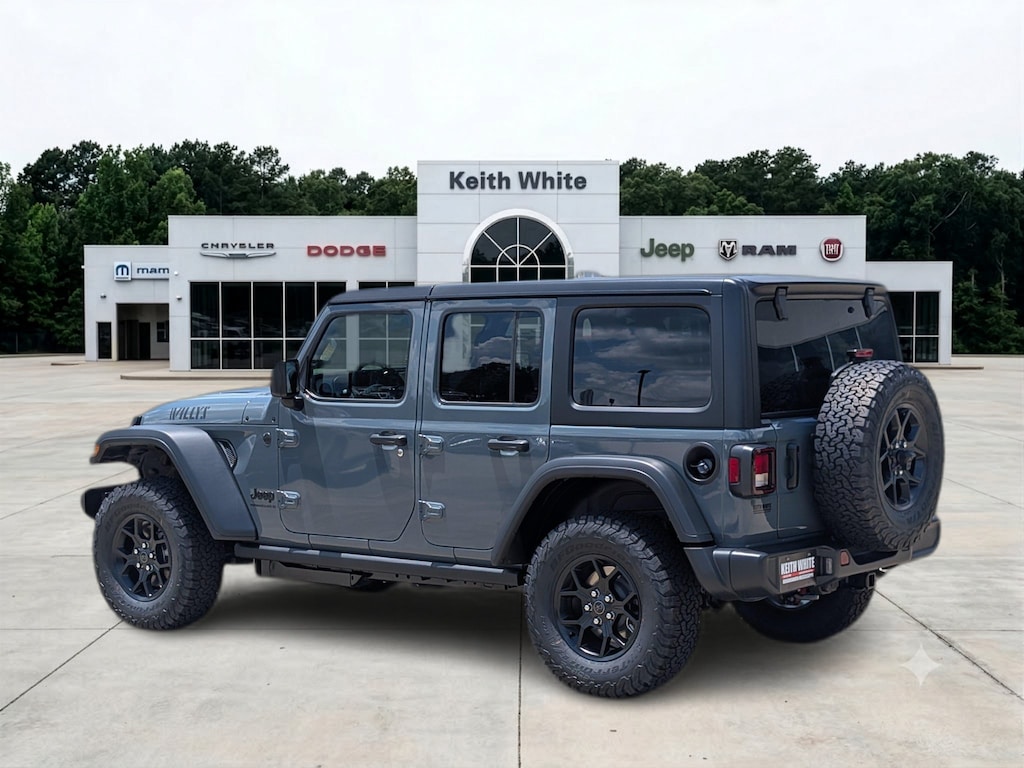 New 2026 Jeep Wrangler 4-DOOR WILLYS Sport Utility