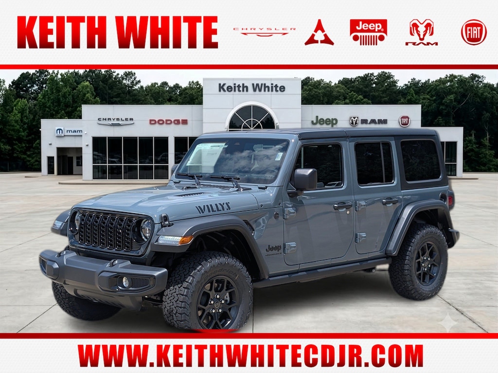 New 2026 Jeep Wrangler 4-DOOR WILLYS Sport Utility