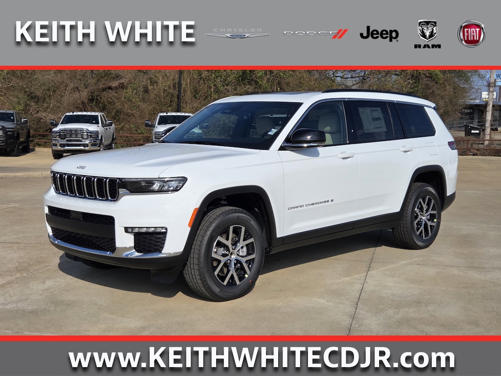 New 2025 Jeep Grand Cherokee L LIMITED 4X4 Sport Utility