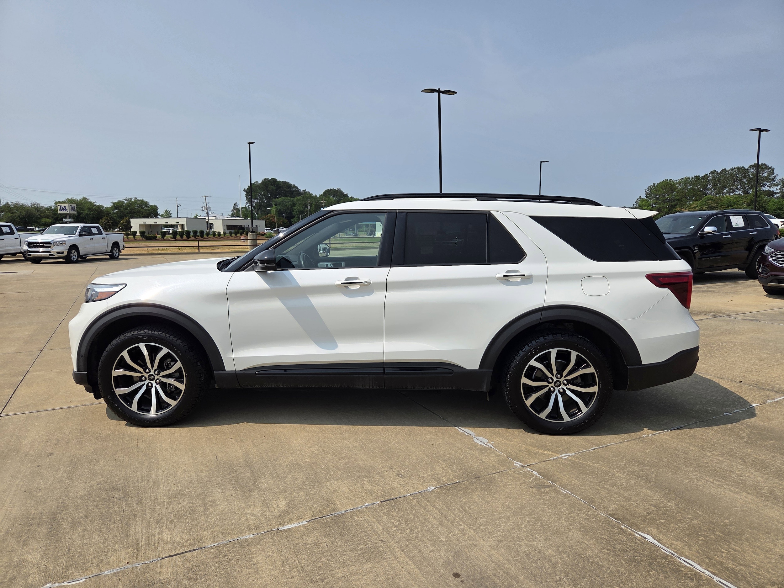 Used 2020 Ford Explorer ST with VIN 1FM5K8GC1LGB60975 for sale in Brookhaven, MS