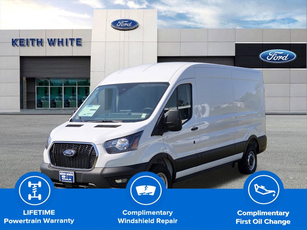 New 2025 Ford Transit-250 Cargo Cargo Van Van Medium Roof Van