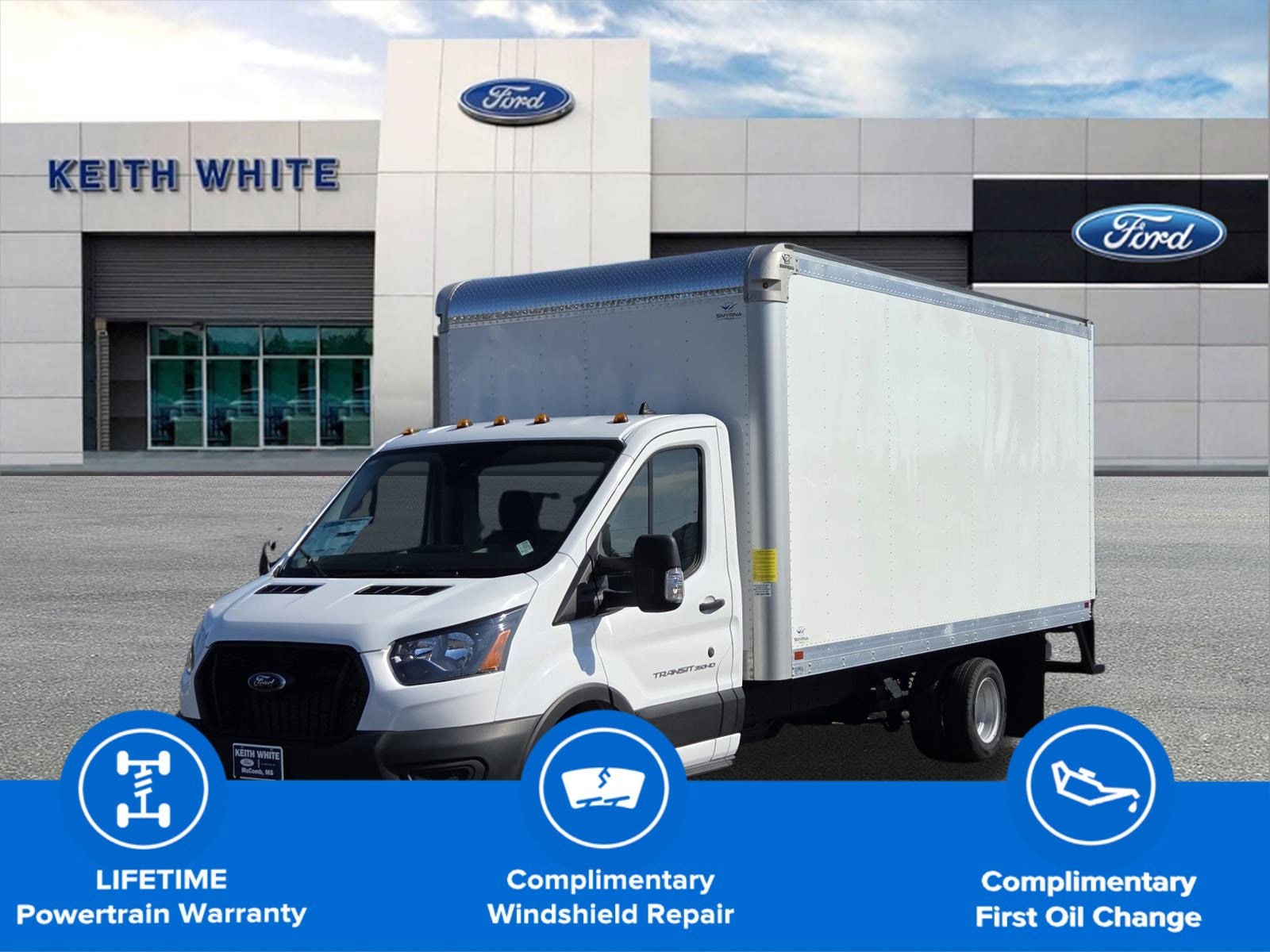 2024 Ford Transit Chassis 350 HD 9950 GVWR 156 DRW RWD