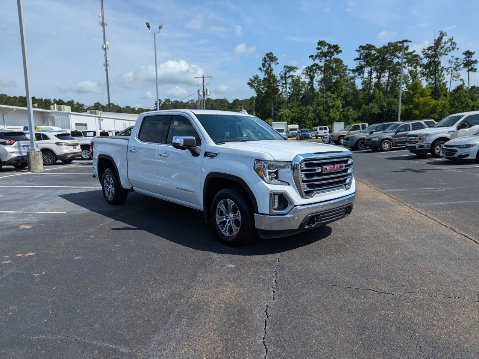 Used 2020 GMC Sierra 1500 SLT with VIN 3GTP8DED5LG190100 for sale in Mccomb, MS