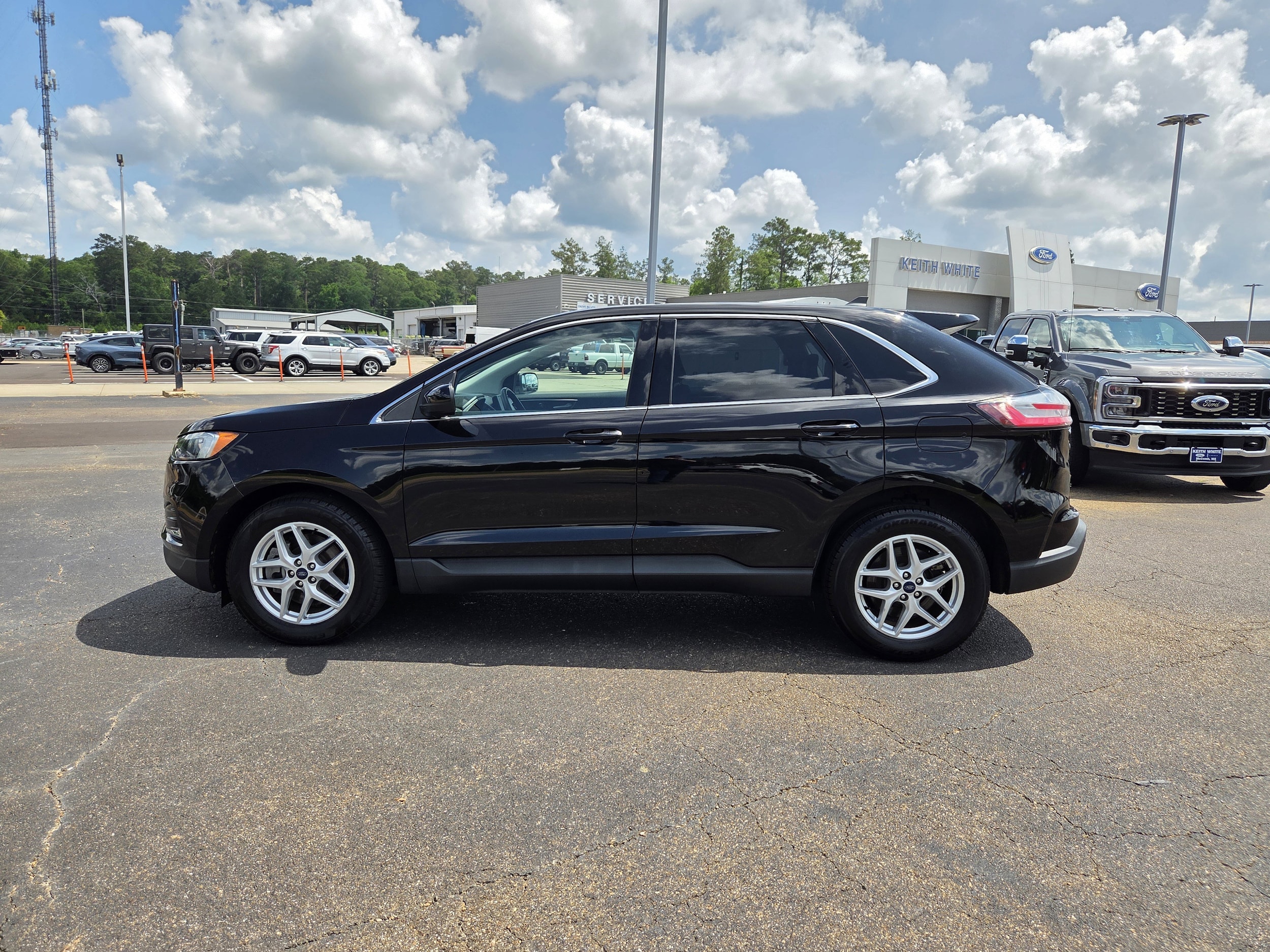 Used 2022 Ford Edge SEL with VIN 2FMPK4J96NBA80998 for sale in Mccomb, MS