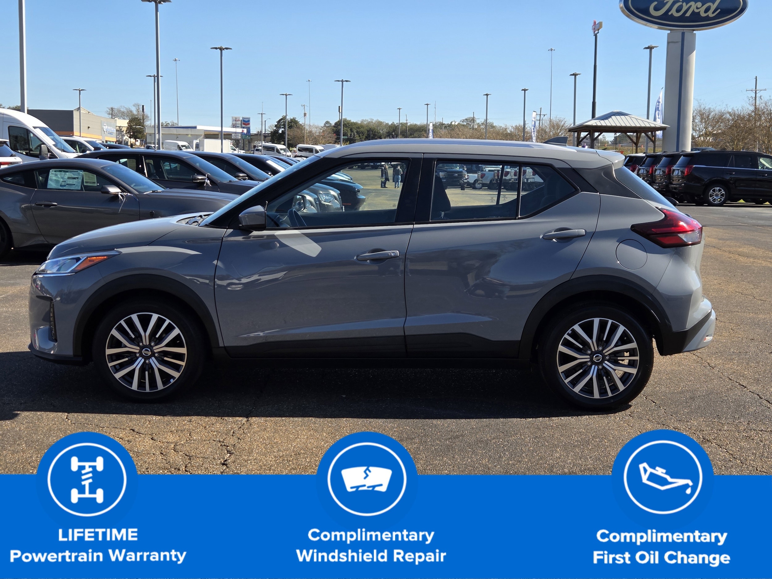Used 2021 Nissan Kicks SV with VIN 3N1CP5CV5ML500549 for sale in McComb, MS
