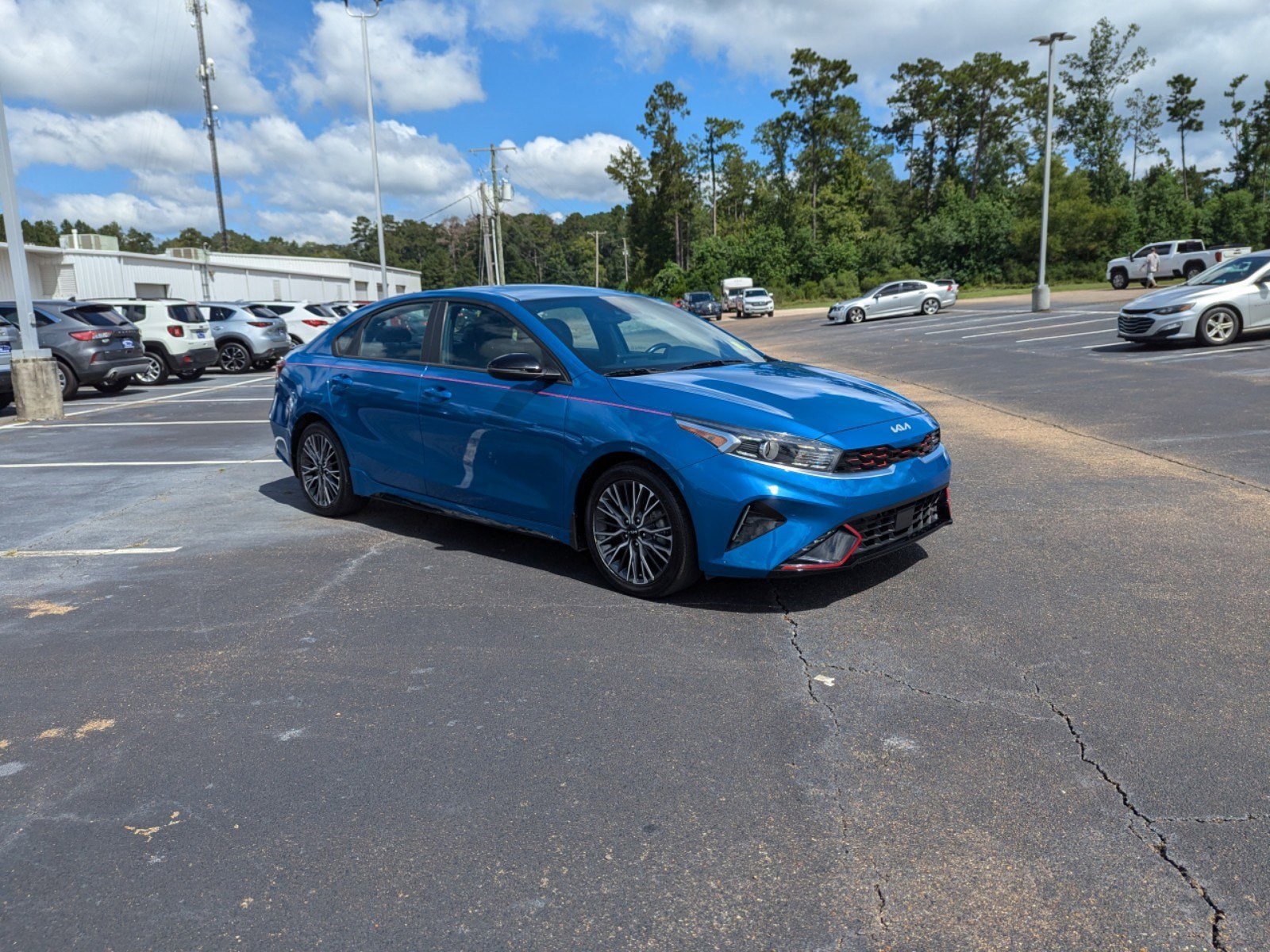 Used 2022 Kia FORTE GT-Line with VIN 3KPF54AD5NE508631 for sale in Mccomb, MS