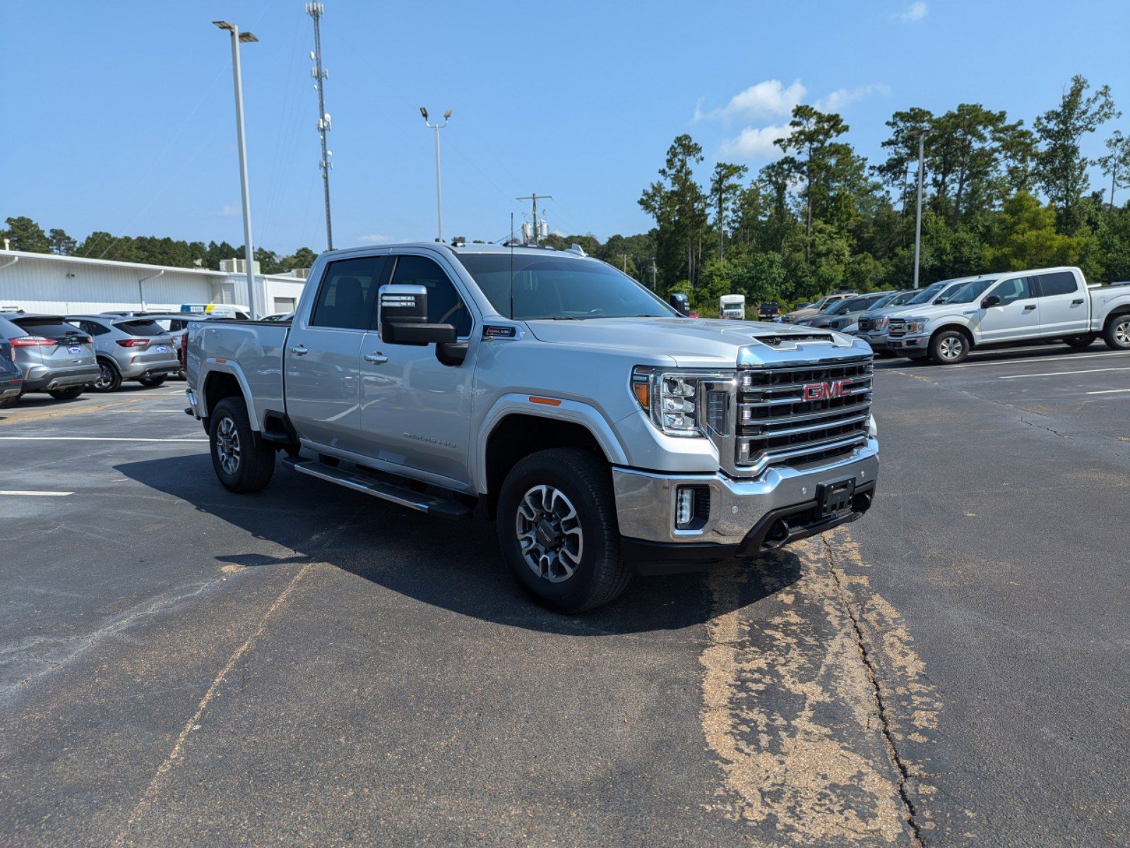 Used 2023 GMC Sierra 2500HD SLT with VIN 1GT49NE7XPF133222 for sale in Mccomb, MS