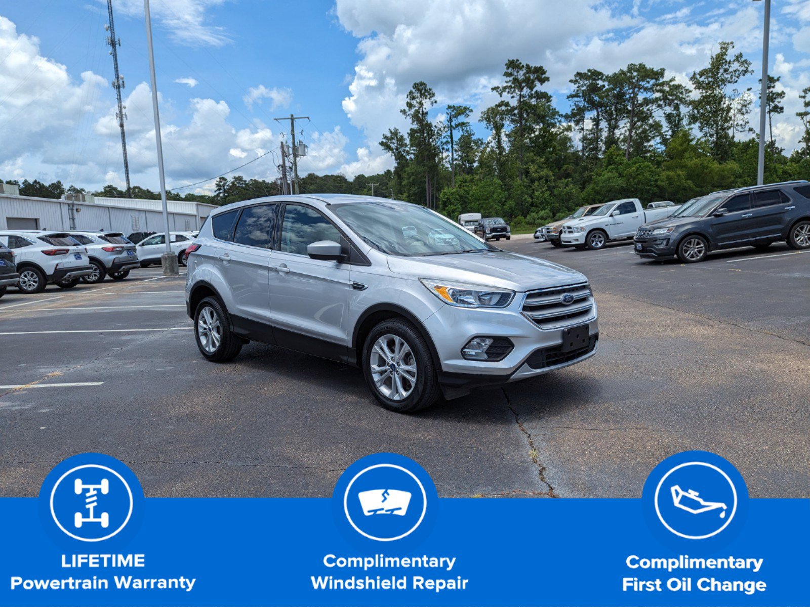 Used 2019 Ford Escape SE with VIN 1FMCU0GD1KUB59014 for sale in Mccomb, MS