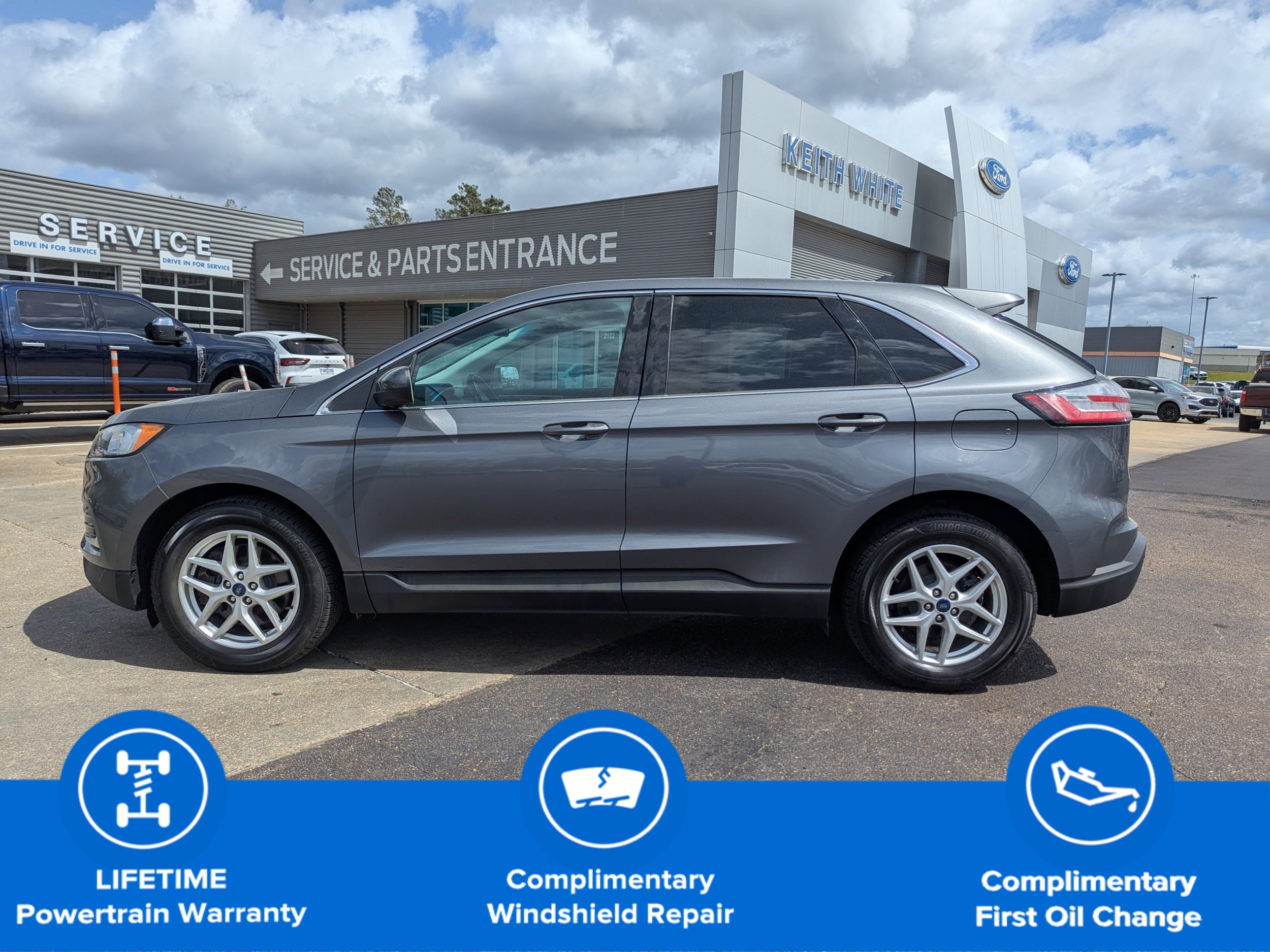 Used 2021 Ford Edge SEL with VIN 2FMPK3J97MBA40549 for sale in Mccomb, MS