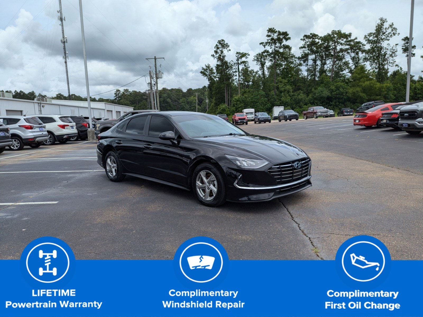 Used 2021 Hyundai Sonata SE with VIN 5NPEG4JA9MH108688 for sale in Mccomb, MS