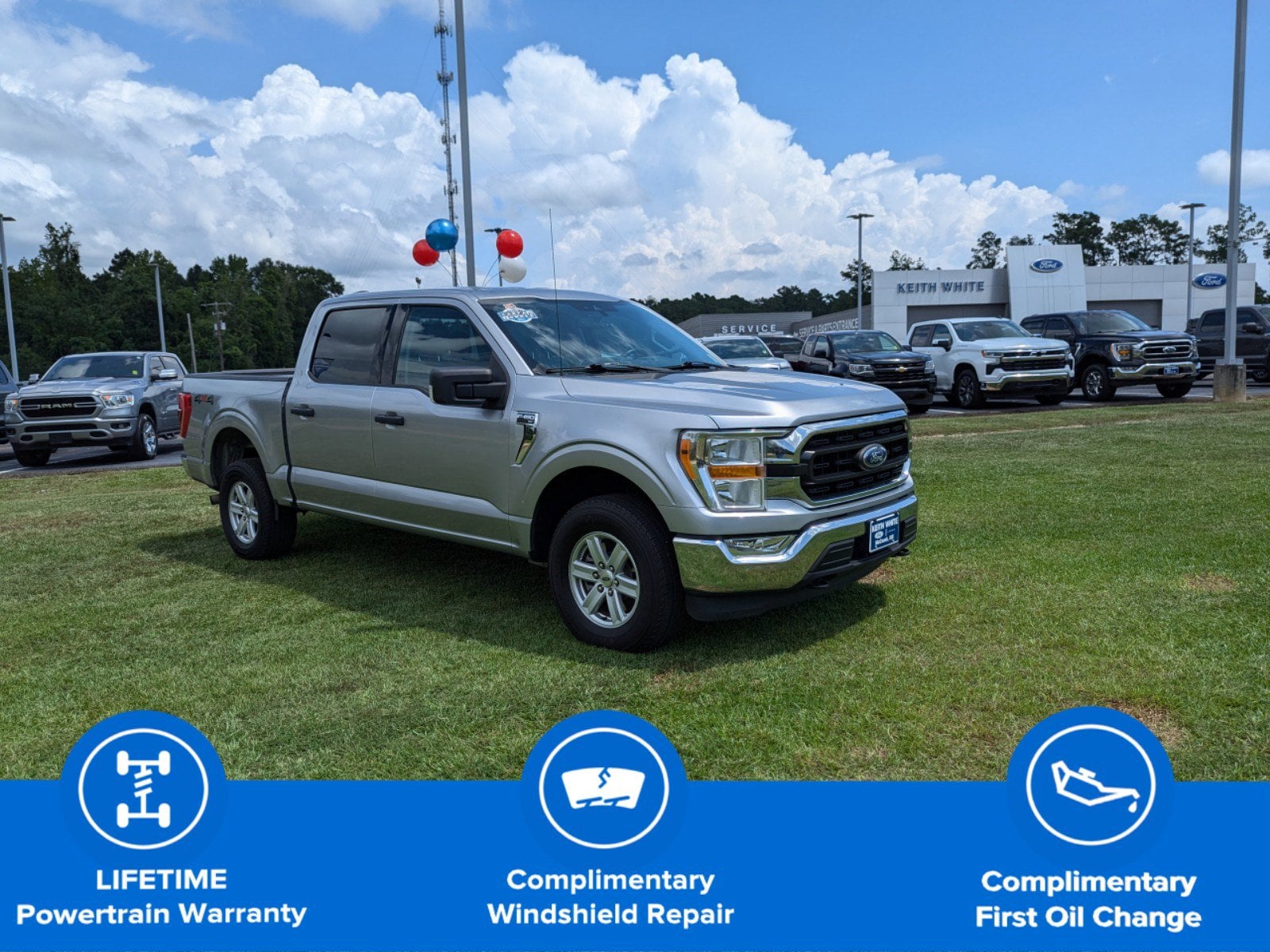 Used 2021 Ford F-150 XLT with VIN 1FTFW1E8XMFA72145 for sale in Mccomb, MS