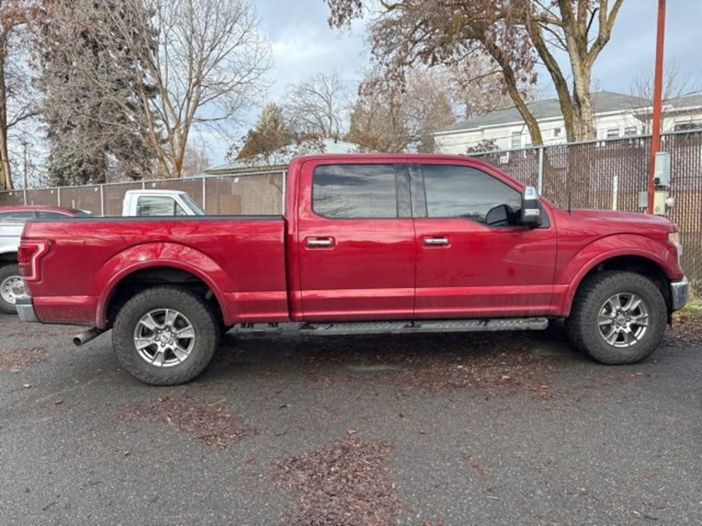 Used 2017 Ford F-150 Lariat Truck SuperCrew Cab