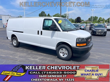 Pre-Owned 2024 GMC Savana Cargo 2500 Work Van Van for Sale in Cheektowaga, NY