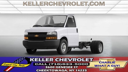 New 2025 Chevrolet Express Cutaway 3500 1WT Cutaway Van for Sale in Cheektowaga, NY