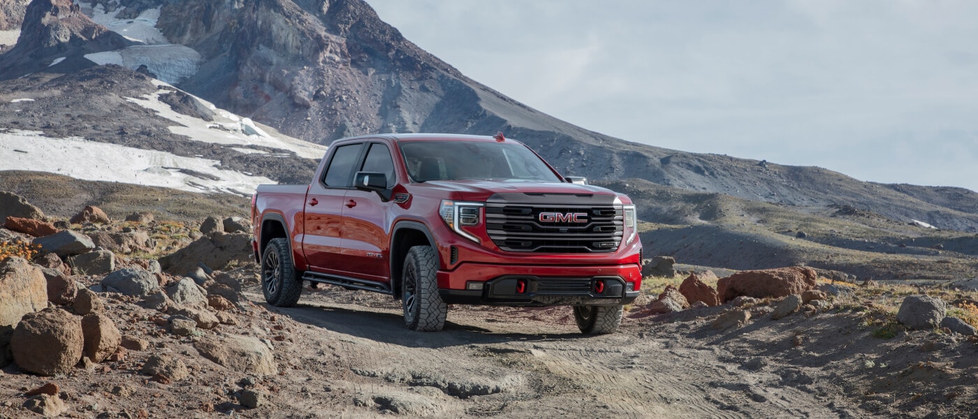 2025 GMC Sierra 1500 Exterior Offroading In Mountains