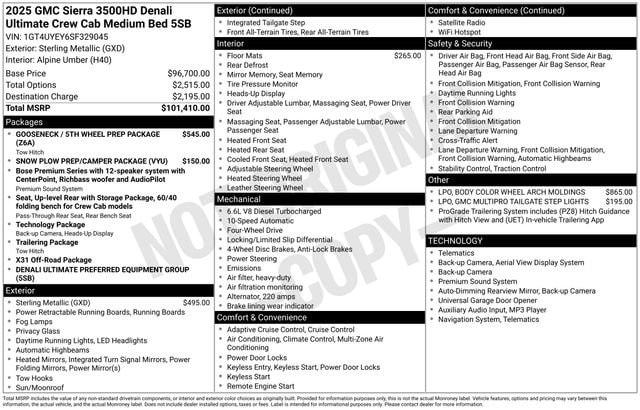 2025 GMC Sierra 3500HD Denali Ultimate - Photo 7