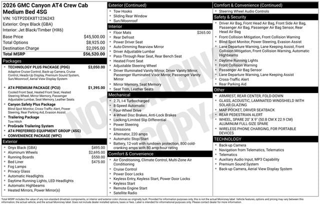 2026 GMC Canyon AT4 - Photo 7