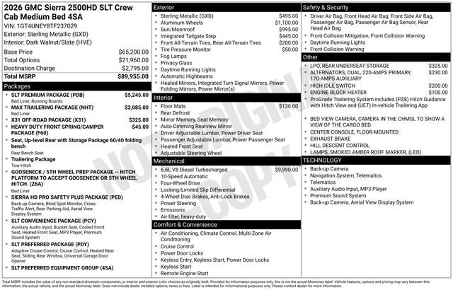 2026 GMC Sierra 2500HD SLT - Photo 7