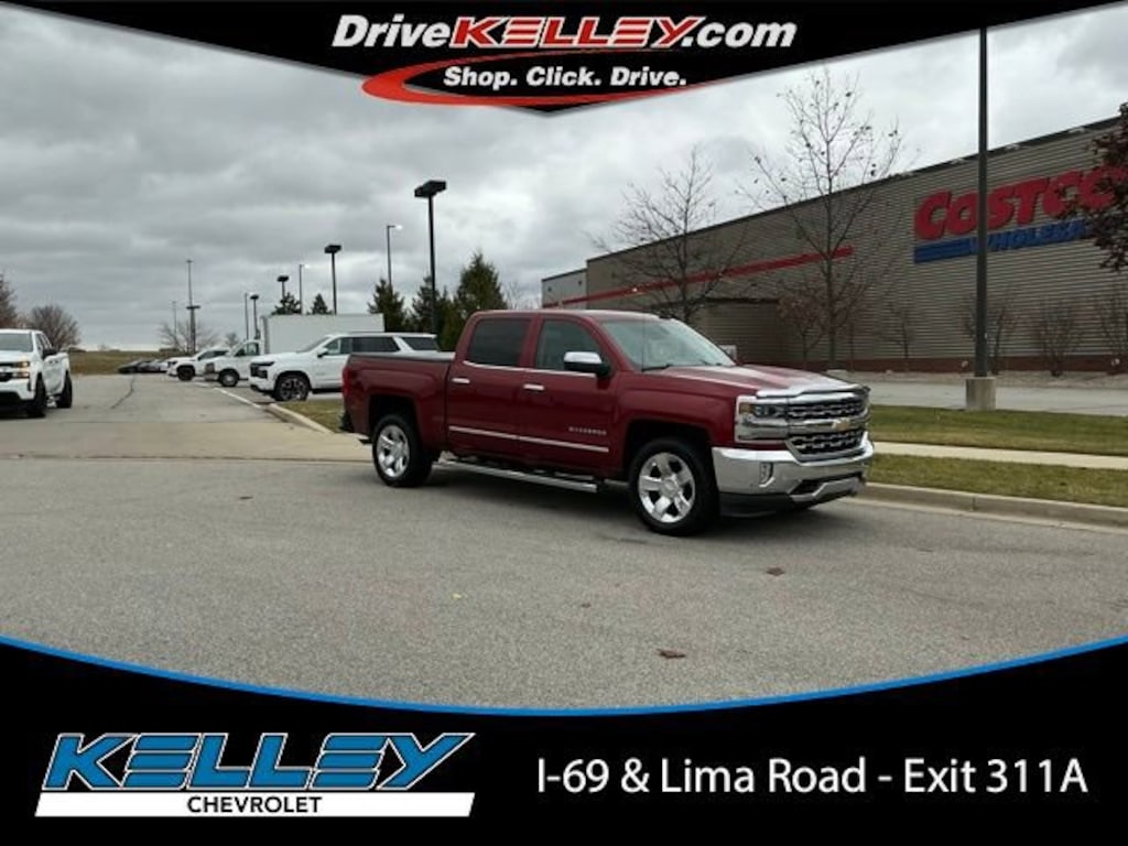Used 2018 Chevrolet Silverado 1500 LTZ Truck