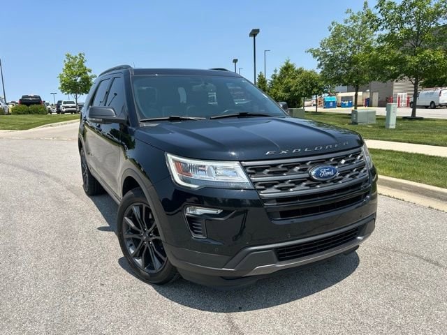 Used 2018 Ford Explorer XLT with VIN 1FM5K8D85JGC53429 for sale in Fort Wayne, IN