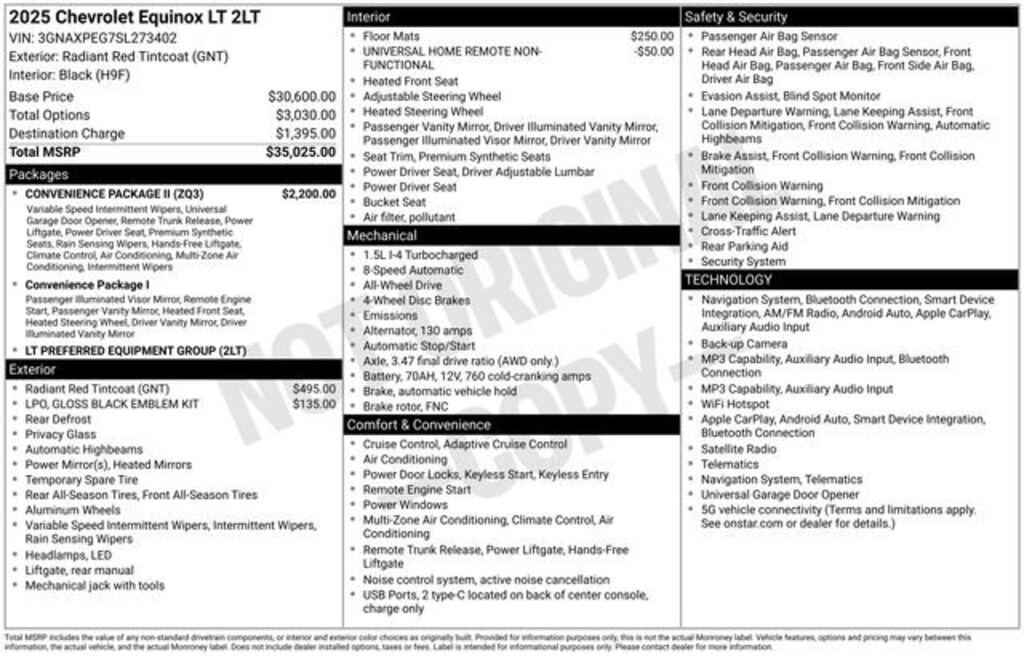 Used 2025 Chevrolet Equinox LT SUV