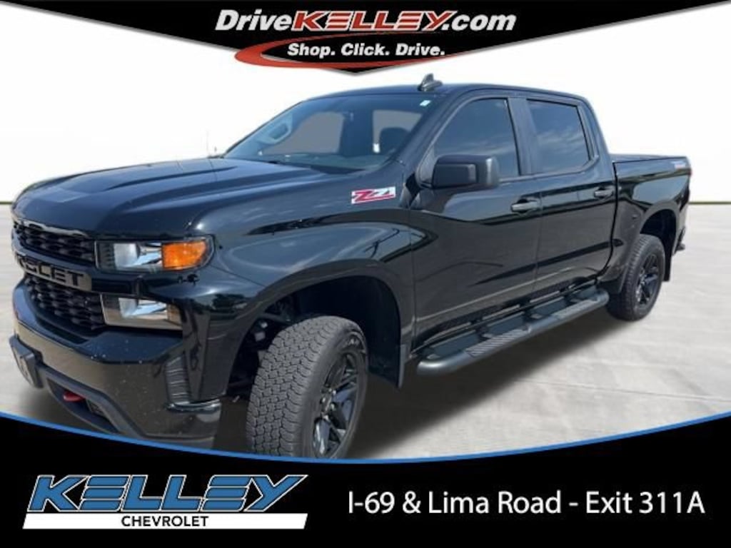 Used 2019 Chevrolet Silverado 1500 Custom Trail Boss Truck