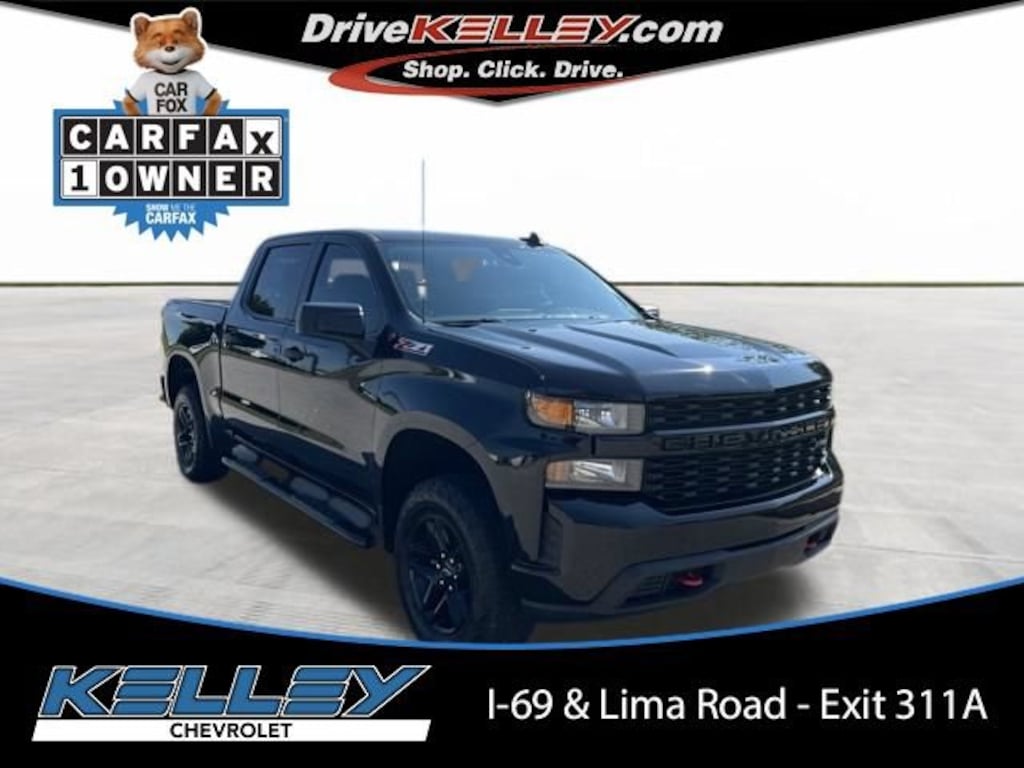 Used 2021 Chevrolet Silverado 1500 Custom Trail Boss Truck