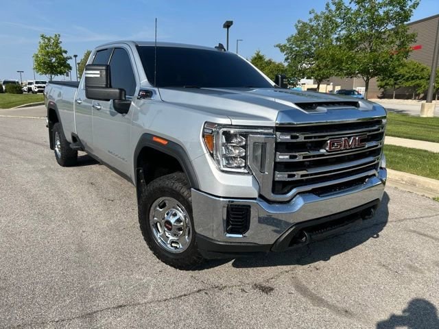 Used 2022 GMC Sierra 2500HD SLE with VIN 1GT29ME72NF328388 for sale in Fort Wayne, IN