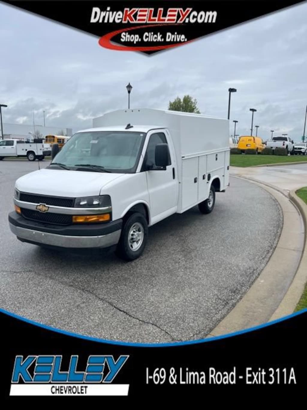 New 2026 Chevrolet Express Cutaway 3500 1WT Cutaway Van