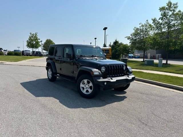 Used 2018 Jeep All-New Wrangler Unlimited Sport S with VIN 1C4HJXDG9JW120166 for sale in Fort Wayne, IN
