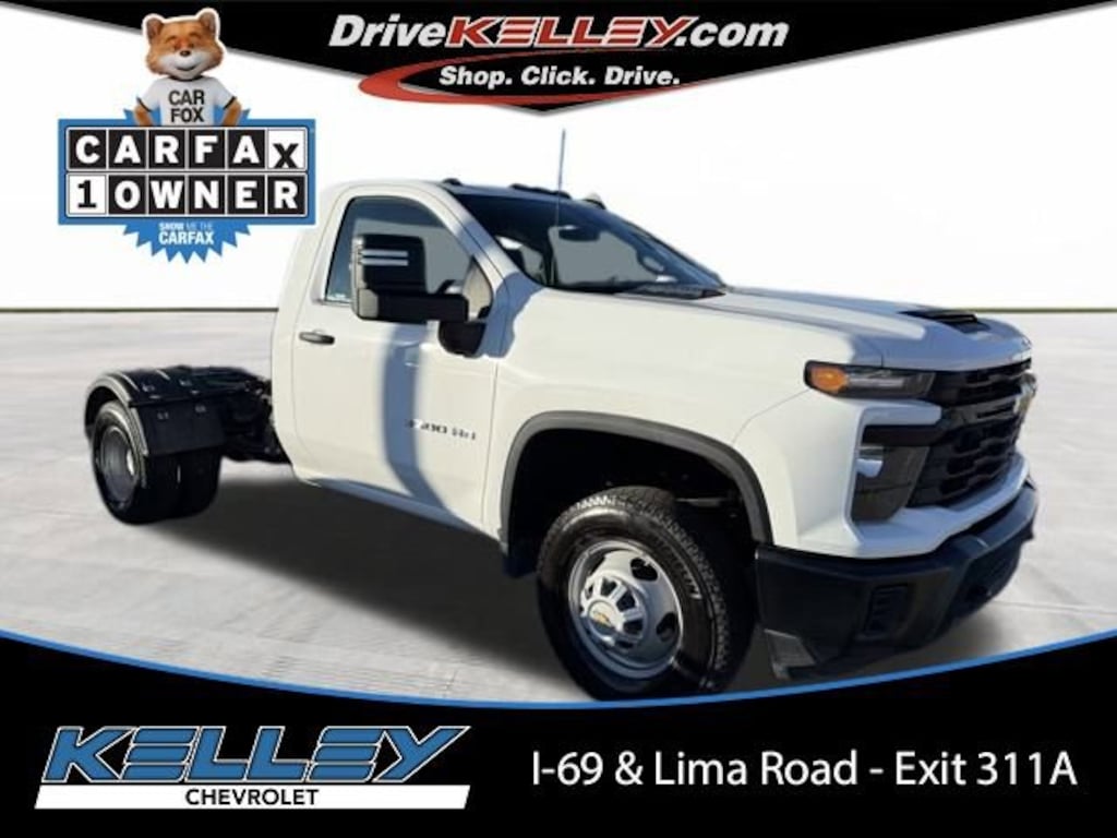 Used 2024 Chevrolet Silverado 3500 HD Chassis Cab Work Truck Chassis Cab Truck