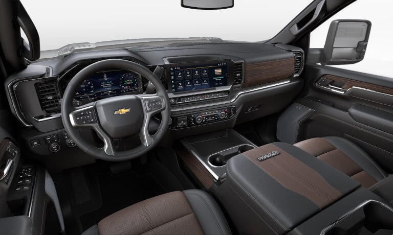 2025 Chevy Silverado 2500 interior front dashboard