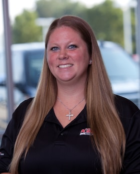 Staff member Ashley Fraelich from 66009e49a658