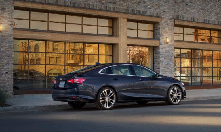 2025 Chevrolet Malibu on a city street
