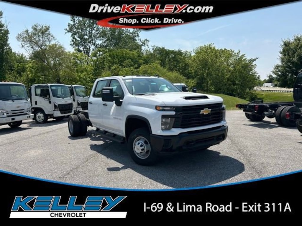 New 2024 Chevrolet Silverado 3500 HD Chassis Cab Work Truck Truck