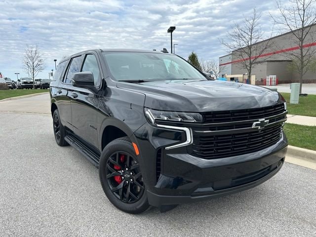 Used 2023 Chevrolet Tahoe RST with VIN 1GNSKRKL3PR386506 for sale in Fort Wayne, IN